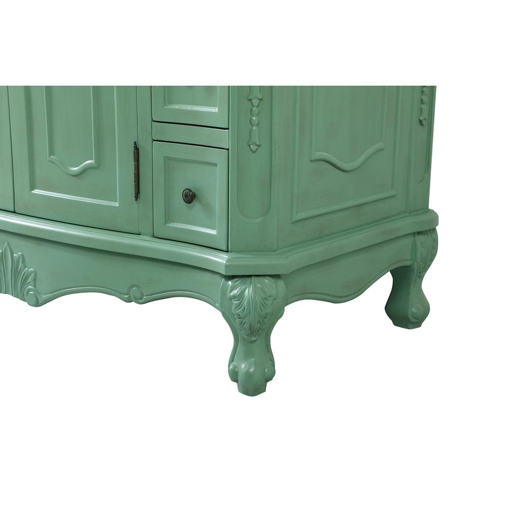 42 inch Single bathroom vanity in vintage mint. Picture 13