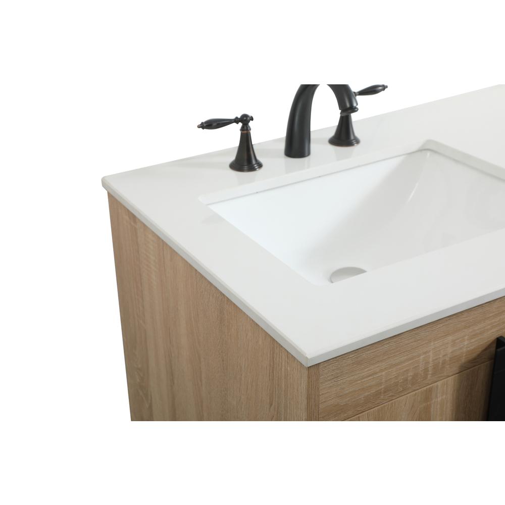 60 inch double bathroom vanity in mango wood. Picture 11