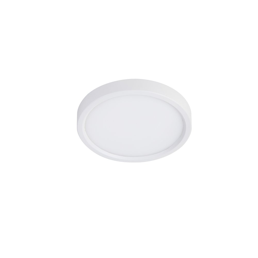 6 Inch 3000K-5000K Selectable 15W 900 Lumens Disk Light In White Pack Of 4. Picture 2