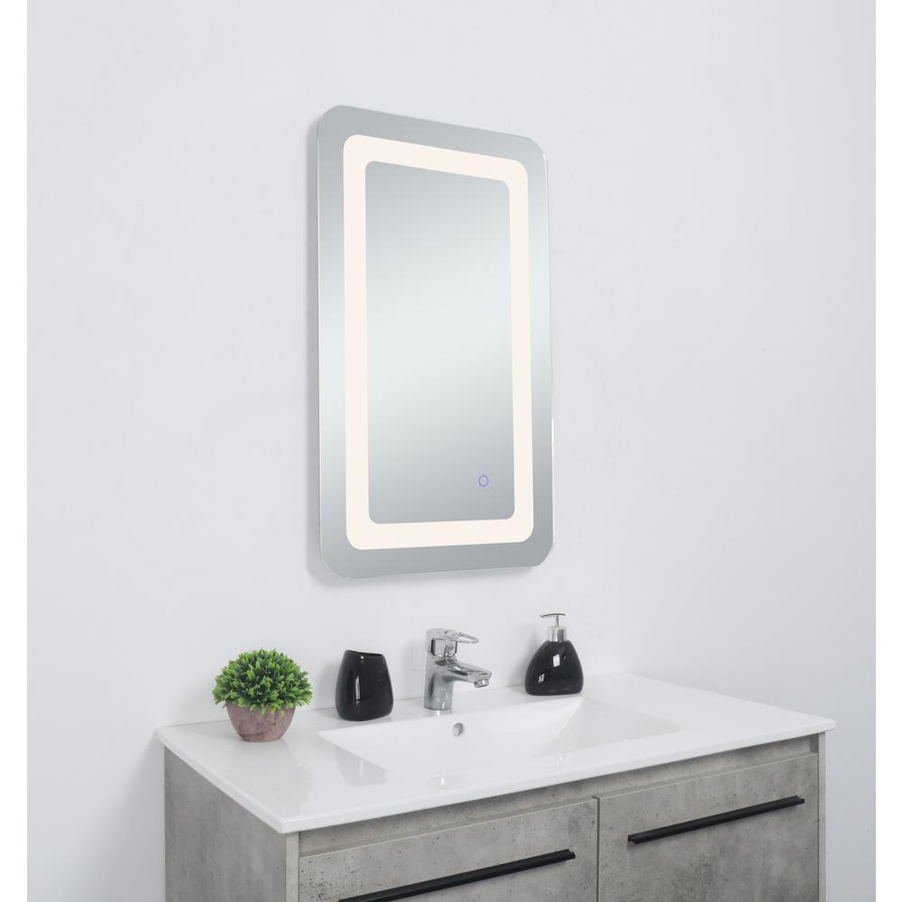 Genesis 27in x 30in soft edge LED mirror. Picture 2