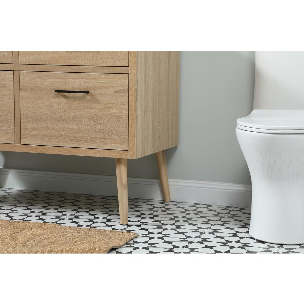 42 inch Single bathroom vanity in mango wood. Picture 6