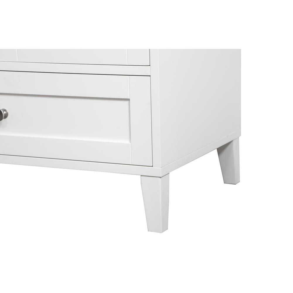 30 inch Single Bathroom Vanity in White. Picture 12