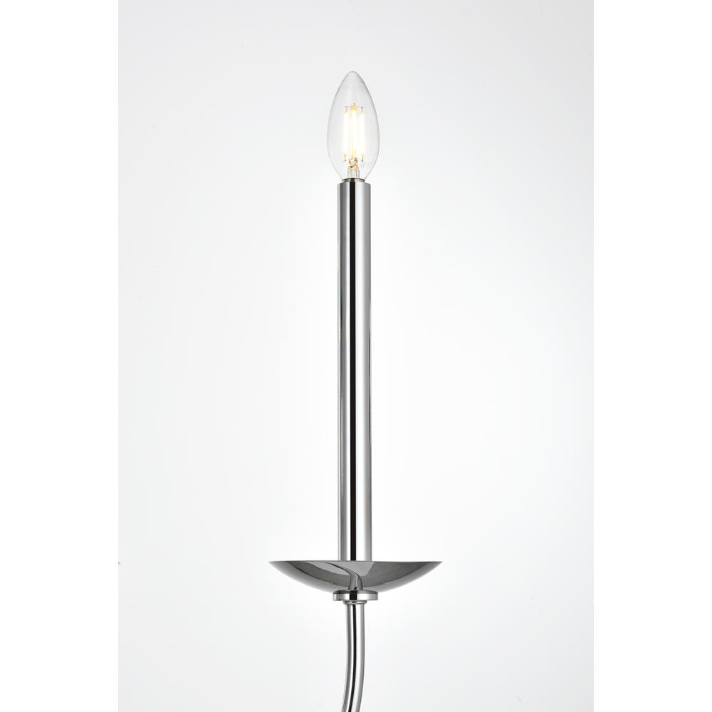 Cohen 36 inch chandelier in Chrome. Picture 3