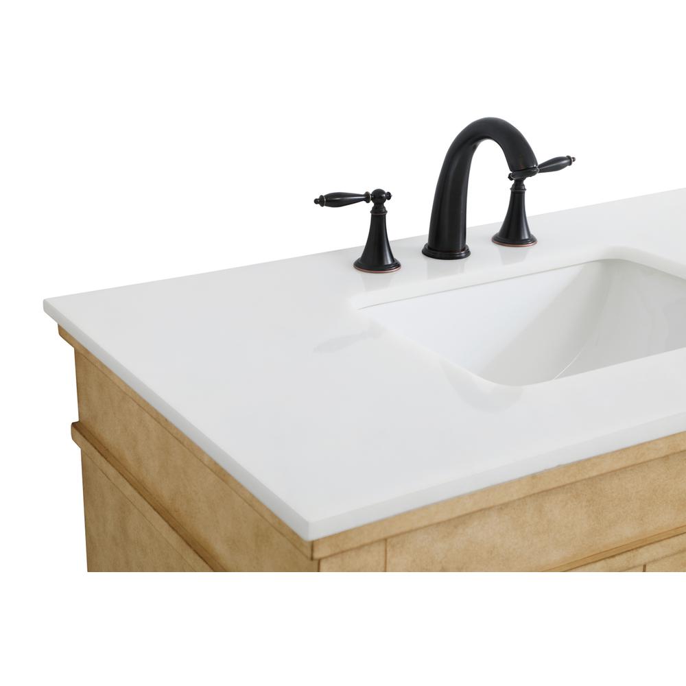 36 inch Single Bathroom vanity in Antique Beige. Picture 11
