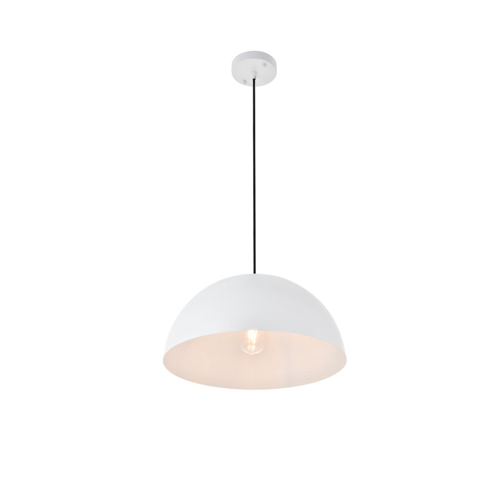 Forte 1 light White Pendant. Picture 7