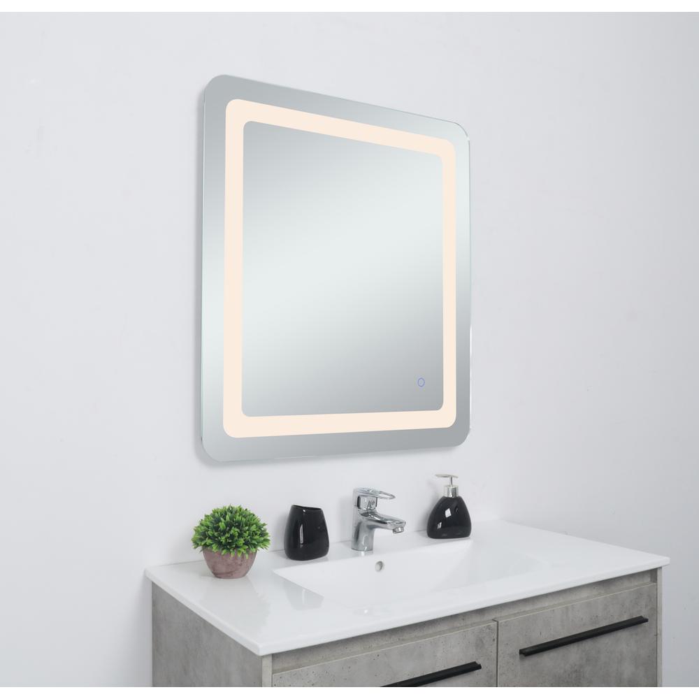 Genesis 24in x 30in soft edge LED mirror. Picture 3
