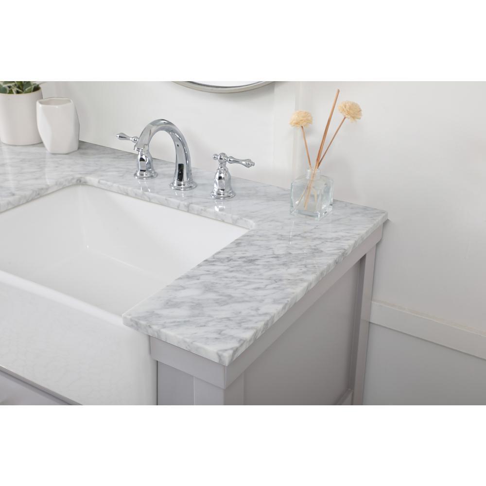 72 inch double bathroom vanity in grey. Picture 5