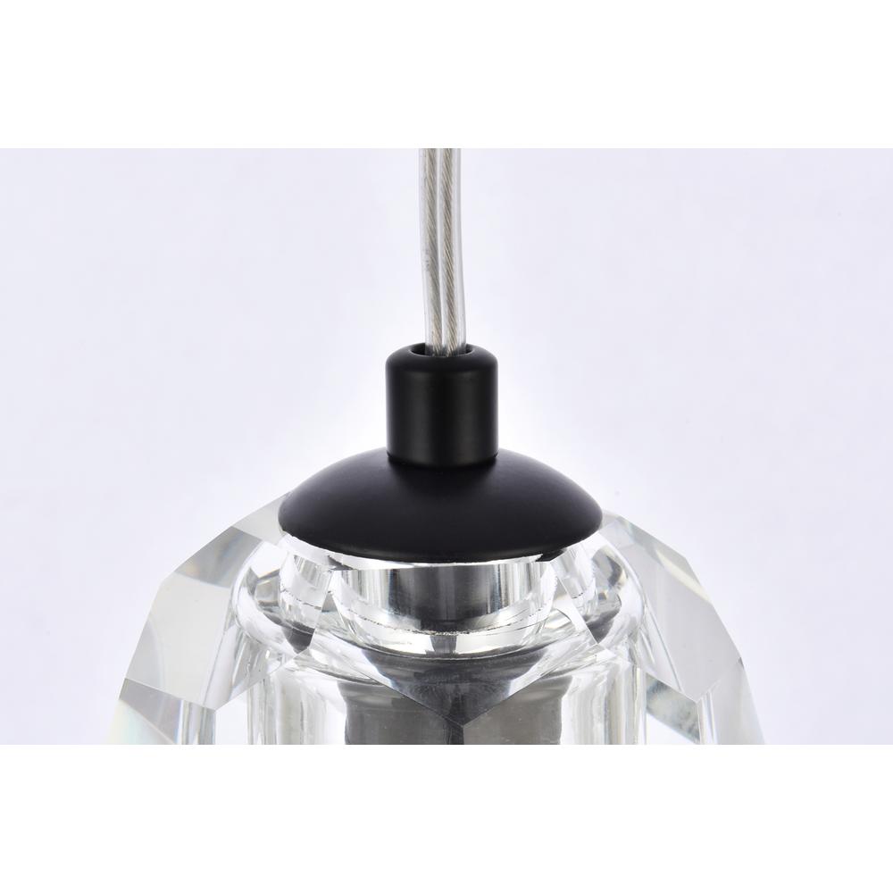 Eren 1 light Black pendant. Picture 4