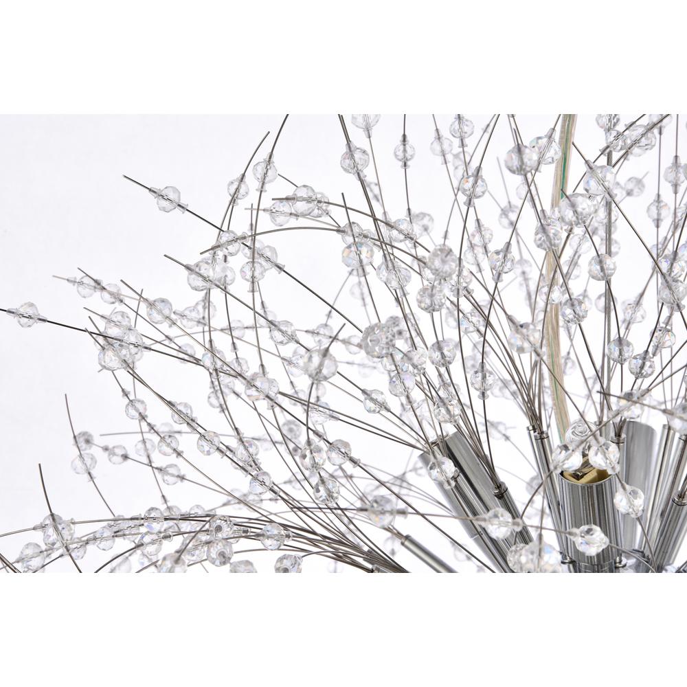 Solace 12 lights Chrome pendant. Picture 4