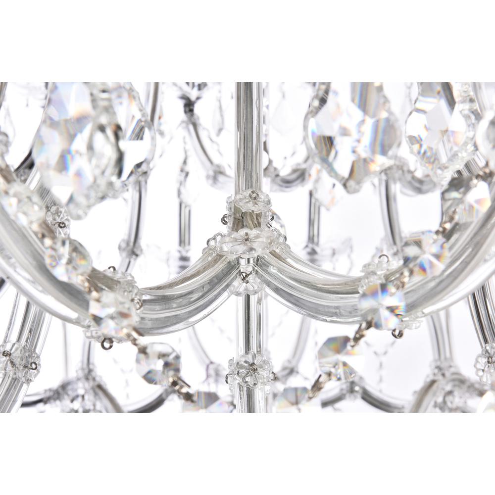 Maria Theresa 49 light Chrome Chandelier Clear Royal Cut Crystal. Picture 5