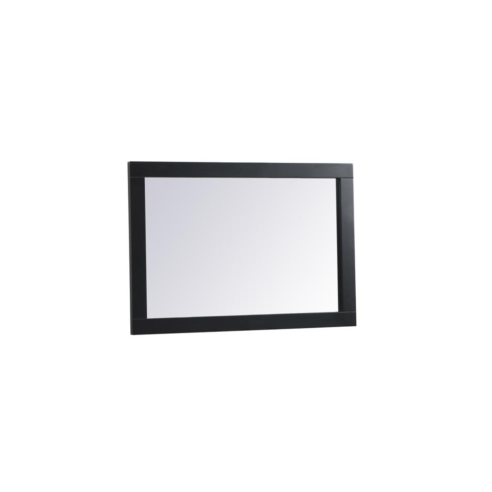 Cole vanity mirror 22 x 32 inch in black. Picture 7