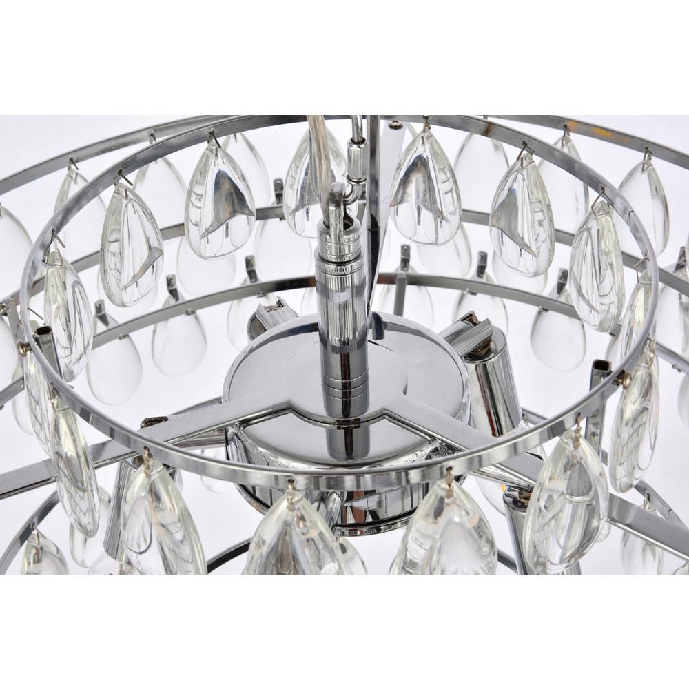 Mila 20 inch pendant in chrome. Picture 5