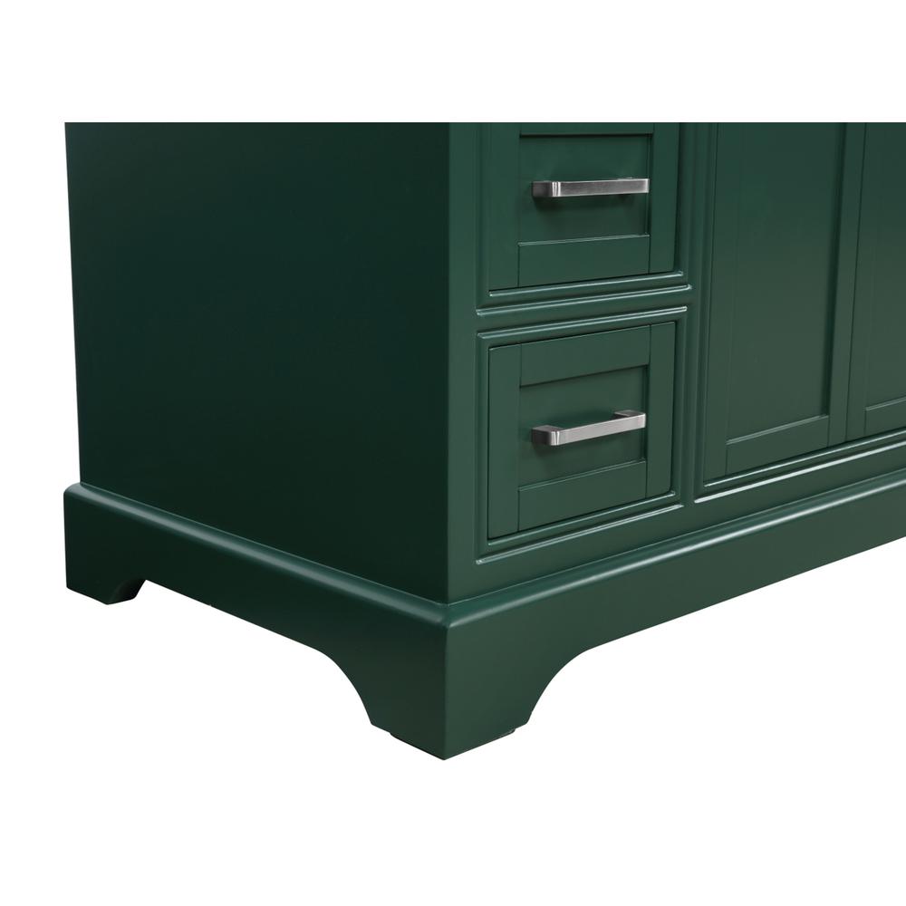 42 inch Single bathroom vanity in green. Picture 13