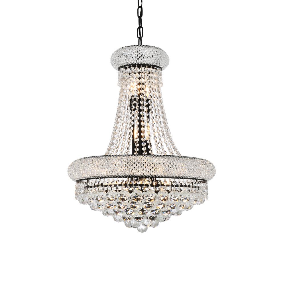 Primo 20 inch black chandelier. Picture 2