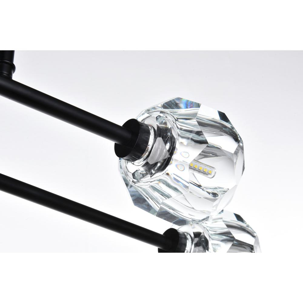Eren 31 inch Flush Mount in Black. Picture 5