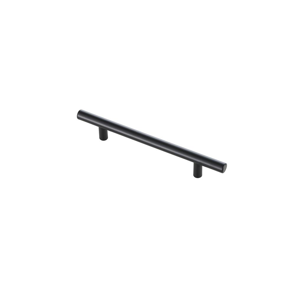 Quinn 5" Center to Center Matte Black Bar Pull Multipack (set of 10). Picture 3