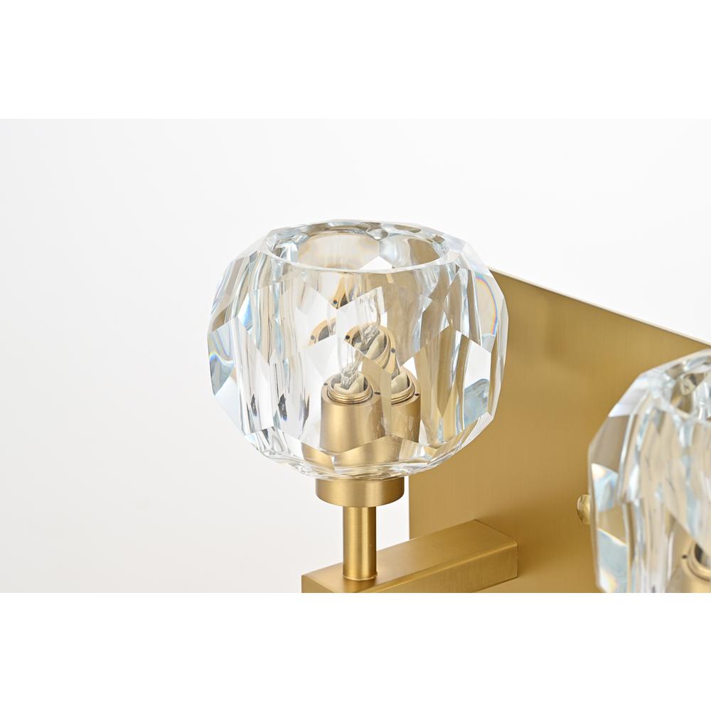 Graham 4 Light Wall Sconce in Gold. Picture 5