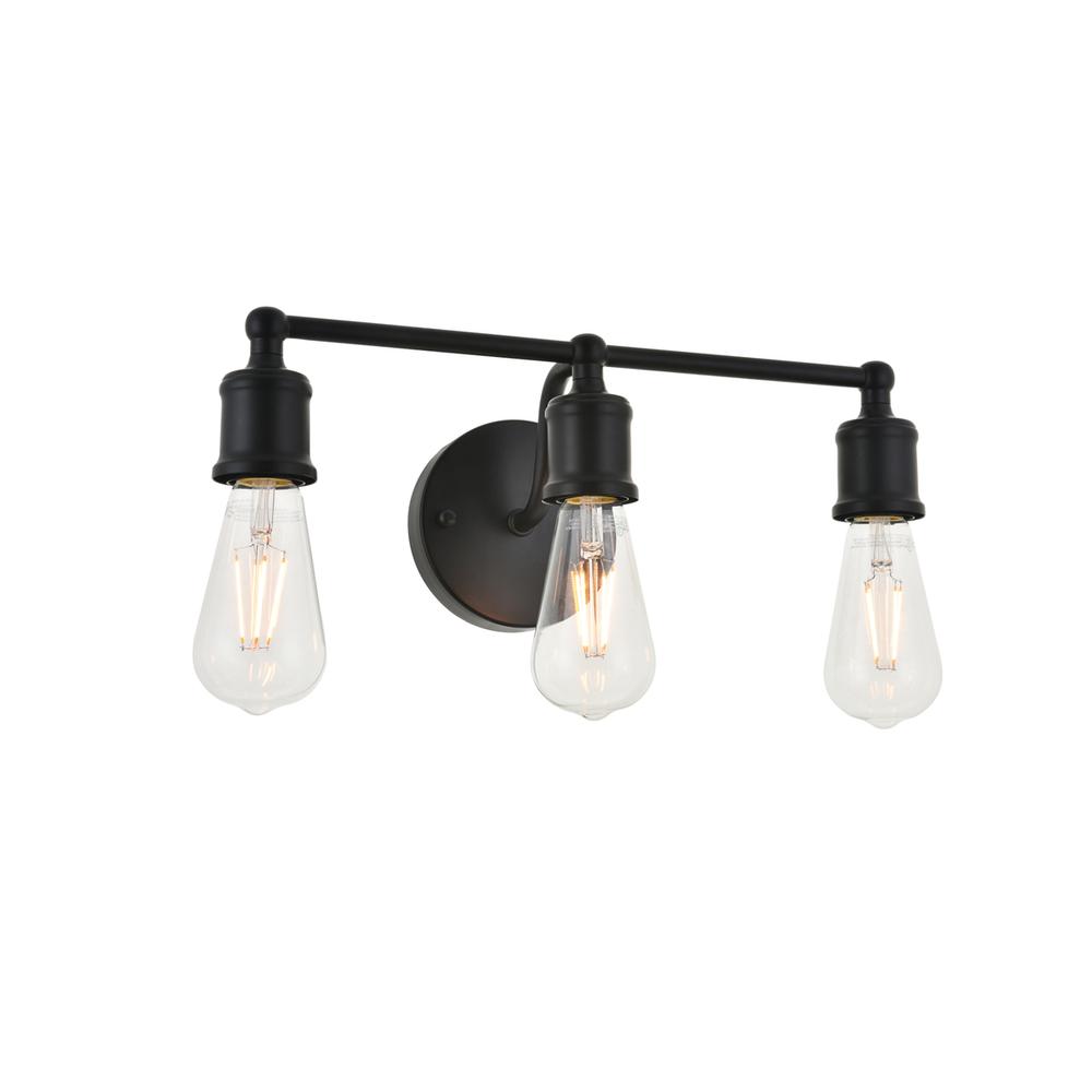 Serif 3 light black Wall Sconce. Picture 3