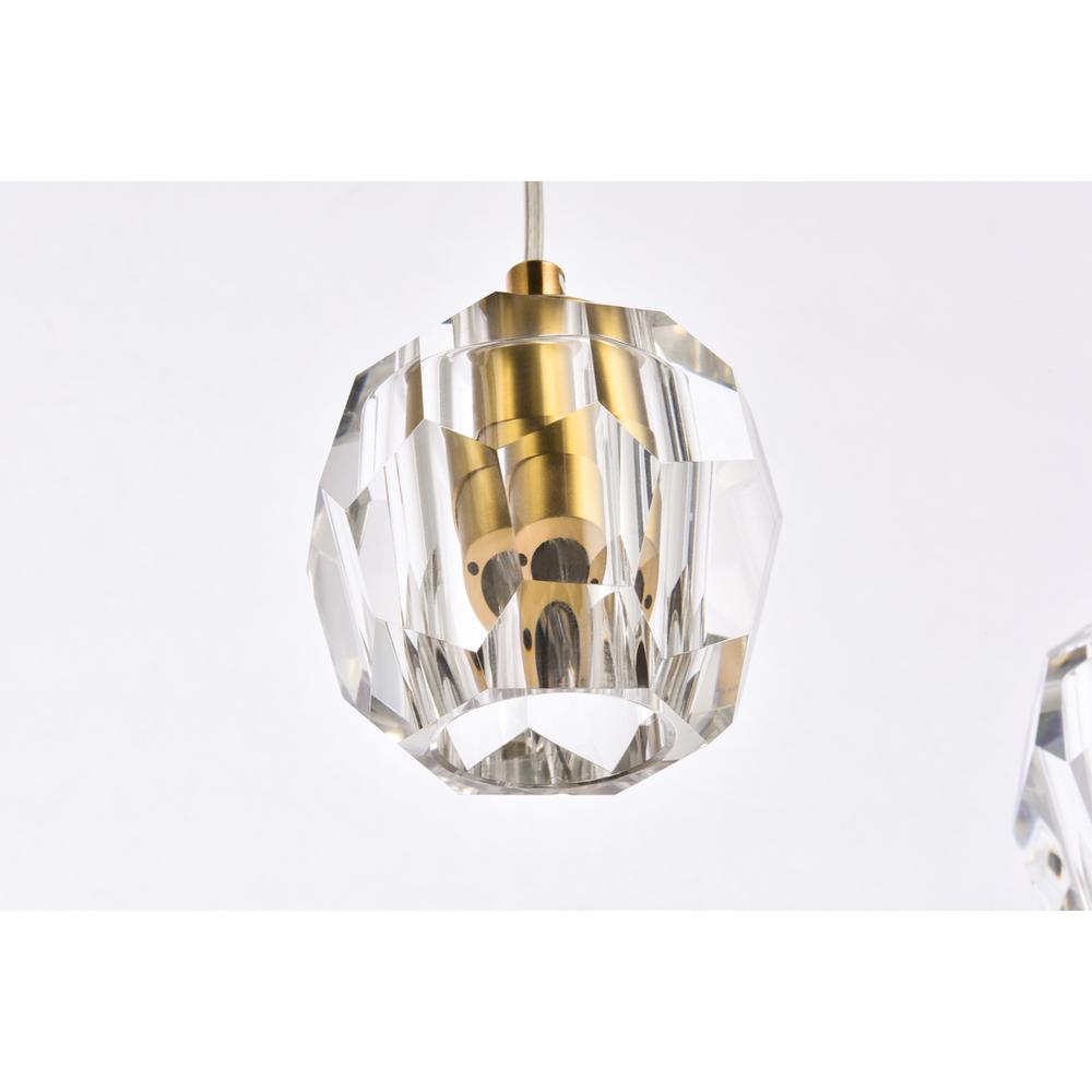 Eren 3 lights Gold pendant. Picture 5