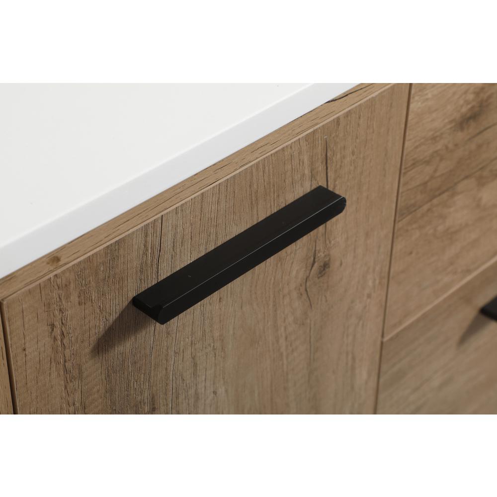 30 inch Single bathroom vanity in natural oak. Picture 12