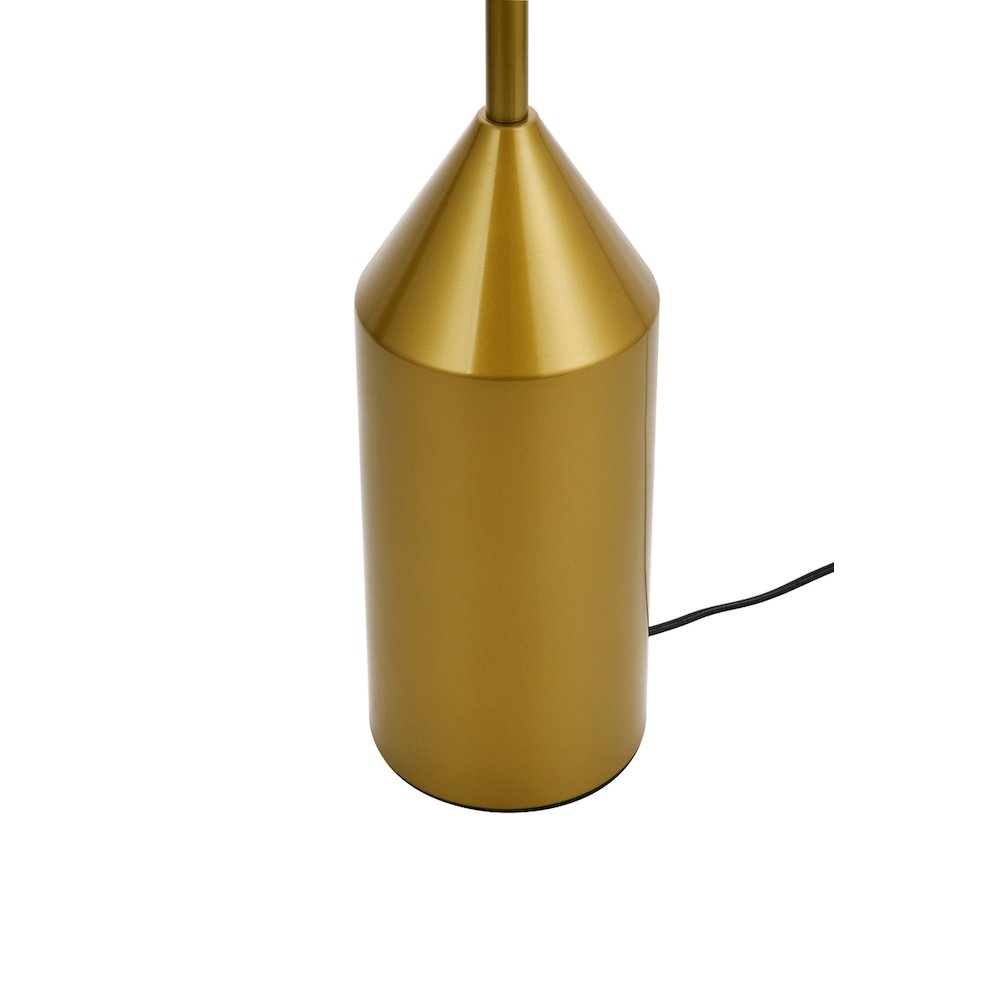 Ines Floor Lamp In Brass. Picture 6
