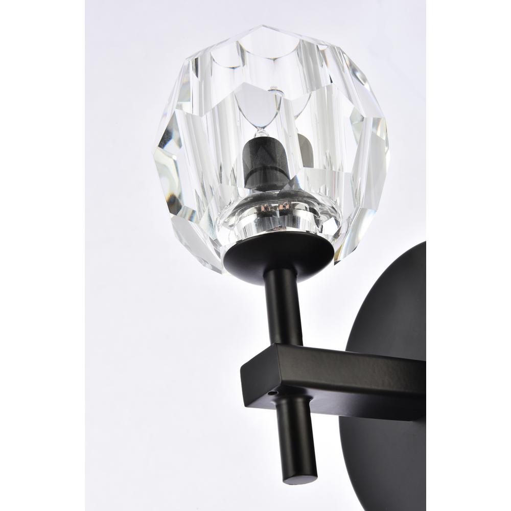 Eren 1 light Black wall sconce. Picture 3