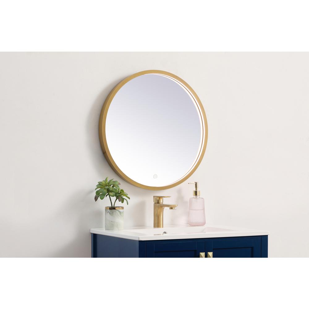 Pier 21 inch LED mirror with adjustable color temperature. Picture 3