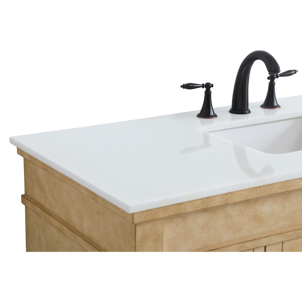 48 inch Single Bathroom vanity in Antique Beige. Picture 11