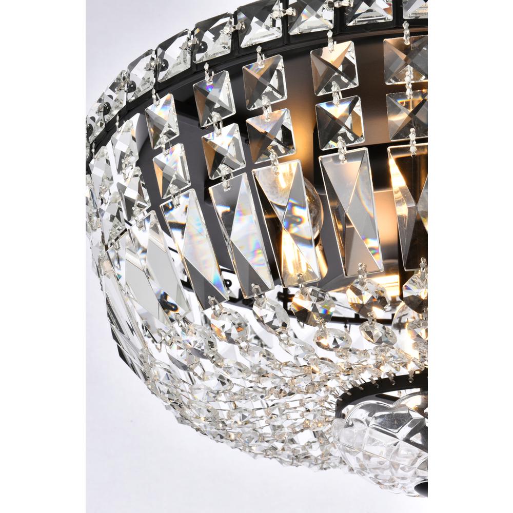 Tranquil 16 inch black flush mount. Picture 4