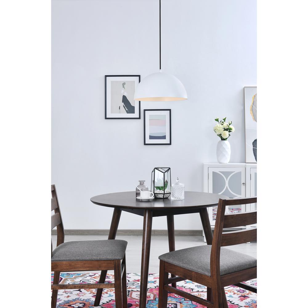 Forte 1 light White Pendant. Picture 14