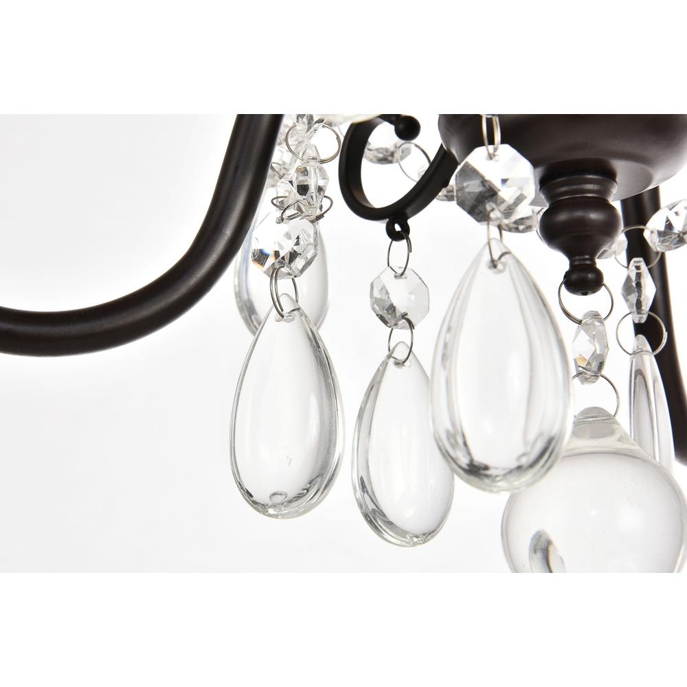 BLAISE Collection Pendant D15 H20 Lt:3 Oil rubbed bronze Finish. Picture 4