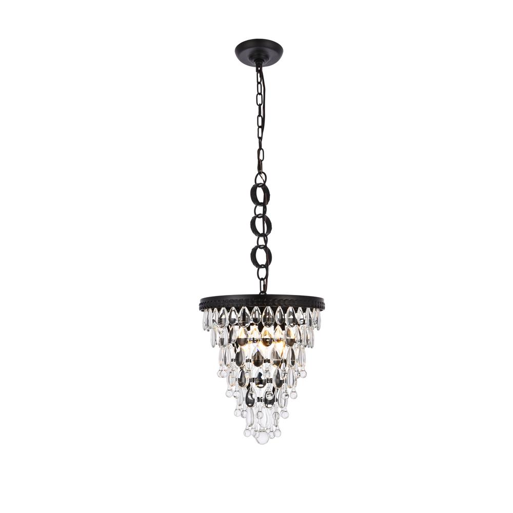 Nordic 3 lights black pendant. Picture 1