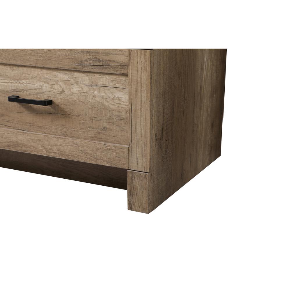 60 Inch Double Bathroom Vanity In Natural Oak. Picture 13