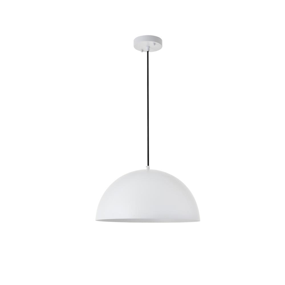 Forte 1 light White Pendant. Picture 2