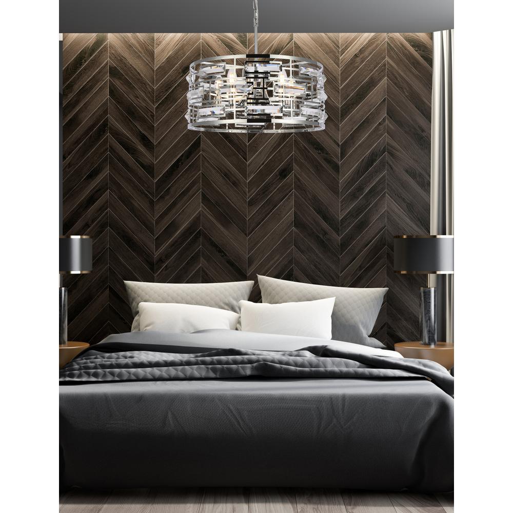 Kennedy 18.5 inch pendant in chrome. Picture 8