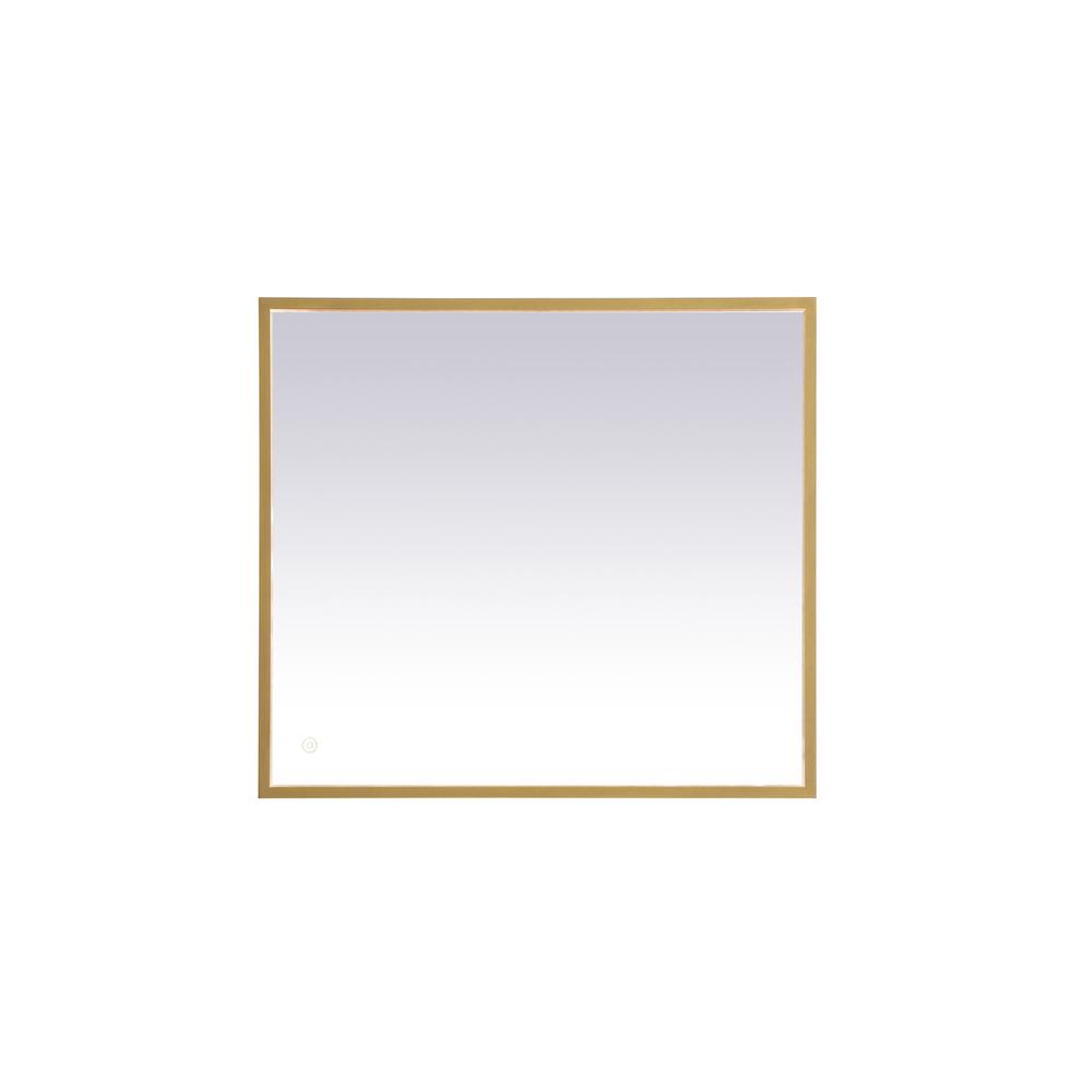 Pier 27x30 inch LED mirror with adjustable color temperature. Picture 8
