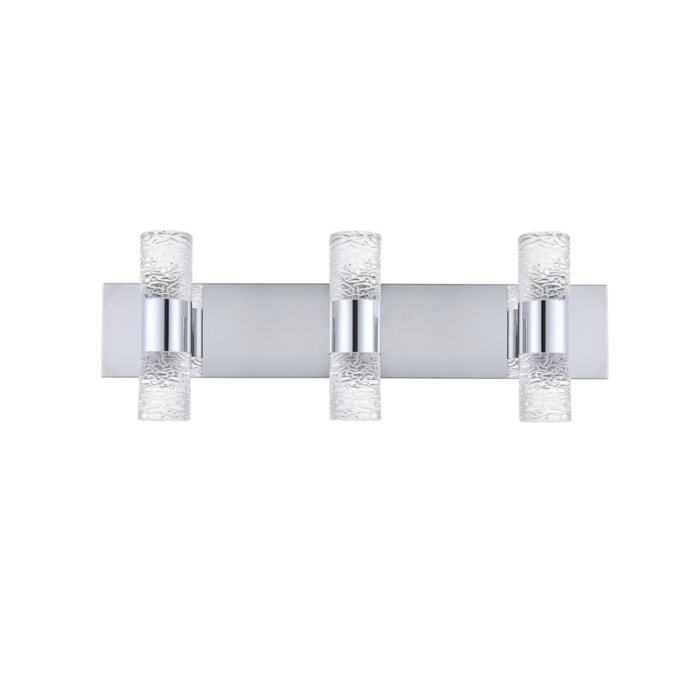 Vega 6 light Chrome LED Wall Sconce. Picture 2