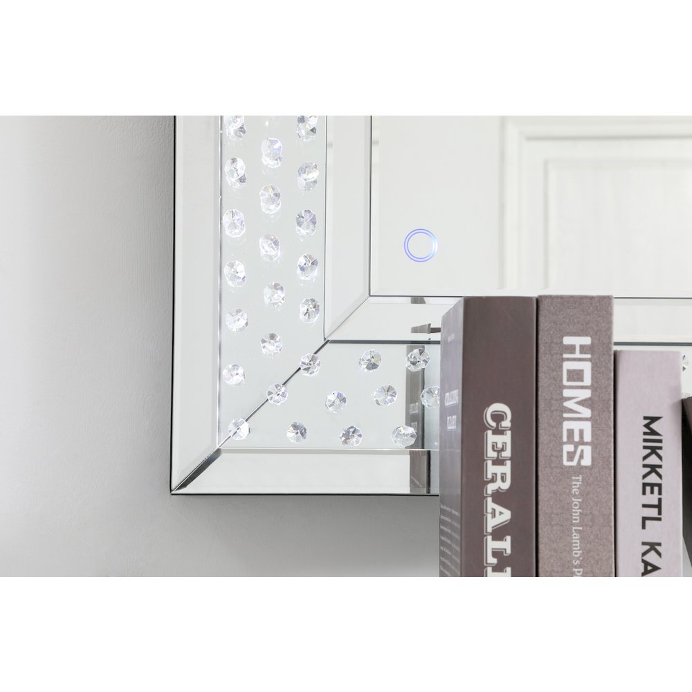 Raiden 32 X 40 Inch Led Crystal Mirror. Picture 4