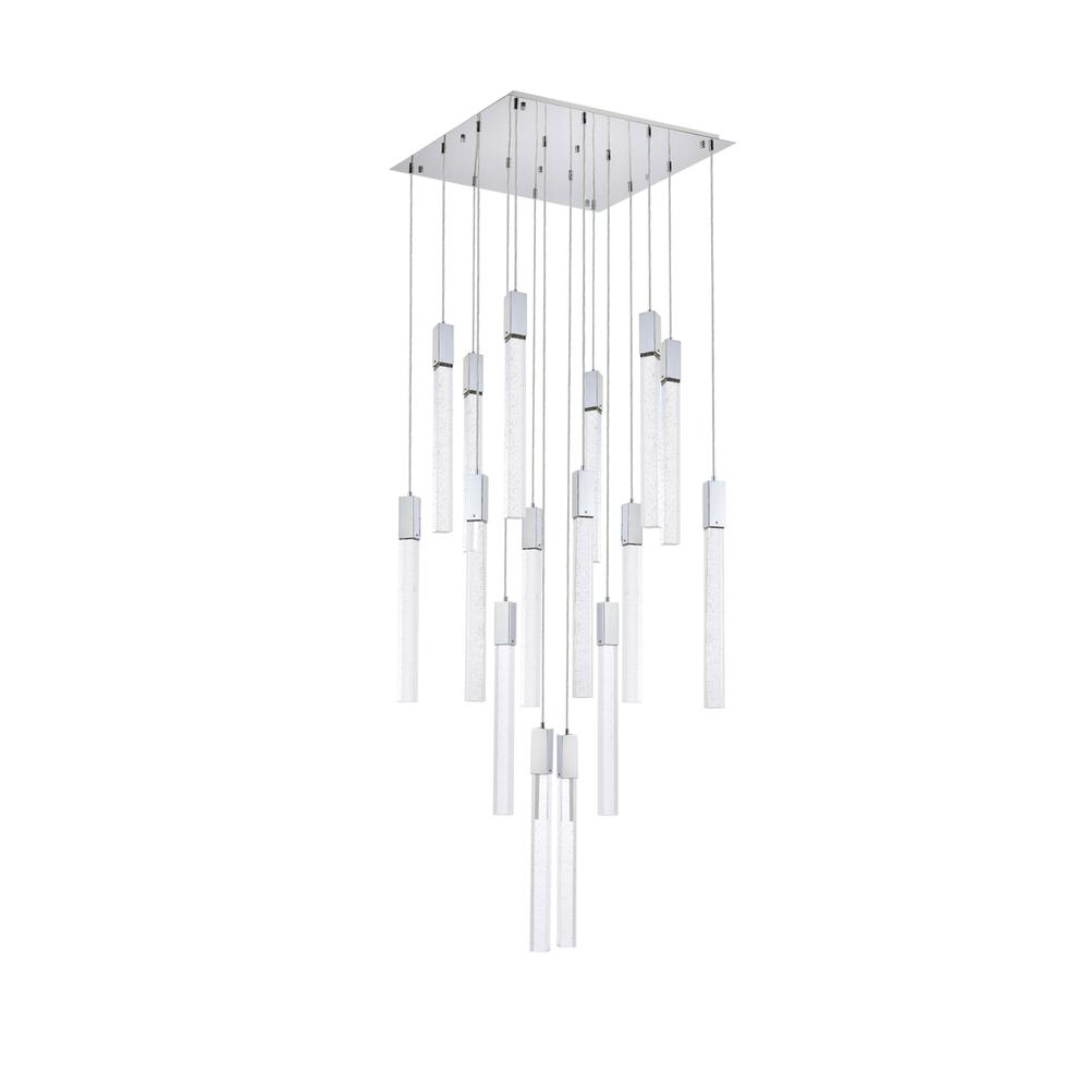 Weston 16 lights pendant in chrome. Picture 6