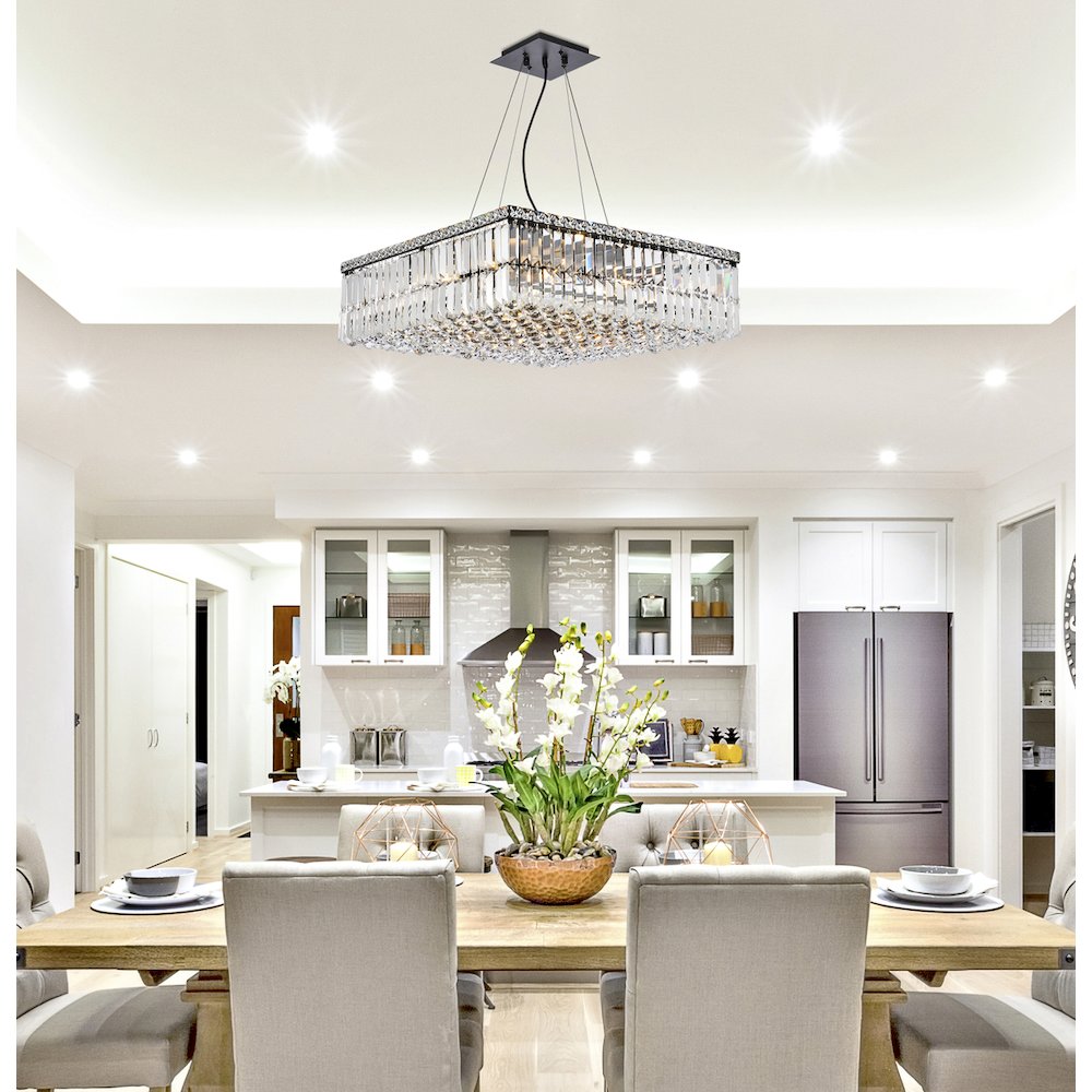 Maxime 24 Inch Black Chandelier. Picture 8