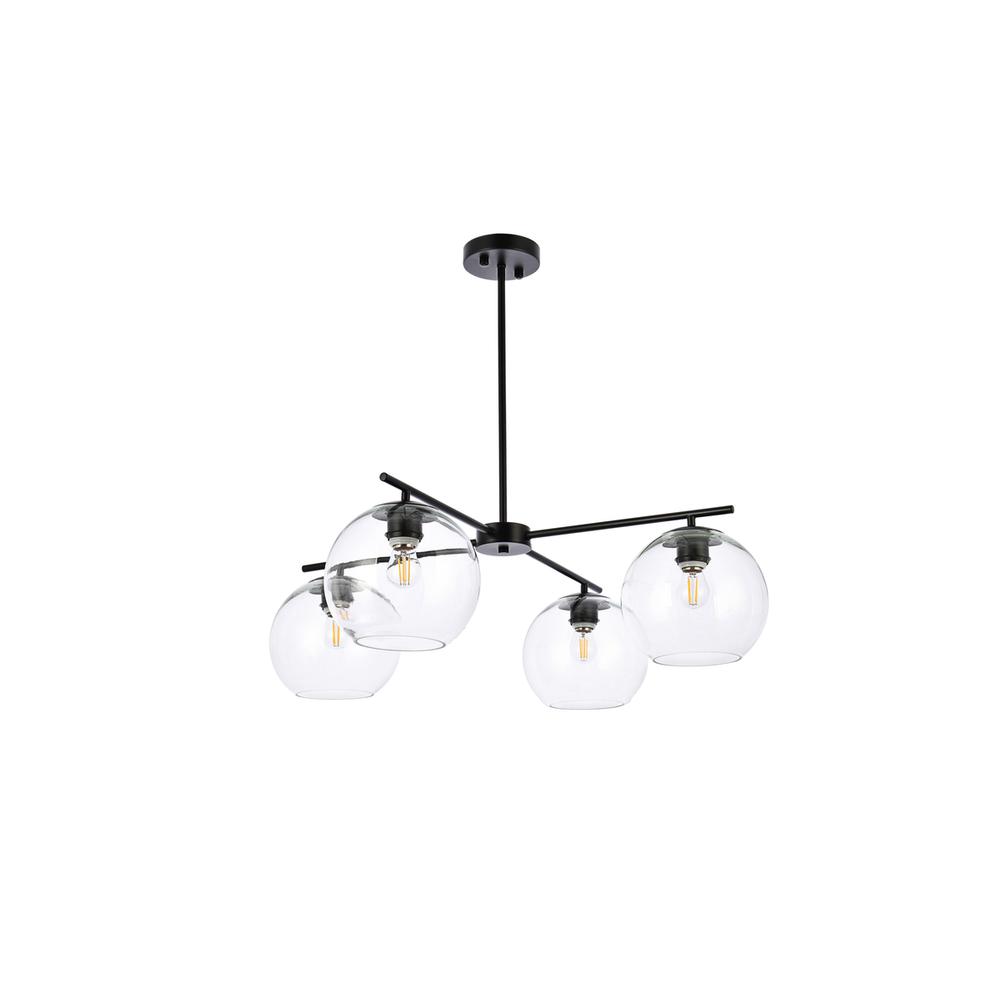 Opus 4 lights black pendant. Picture 6