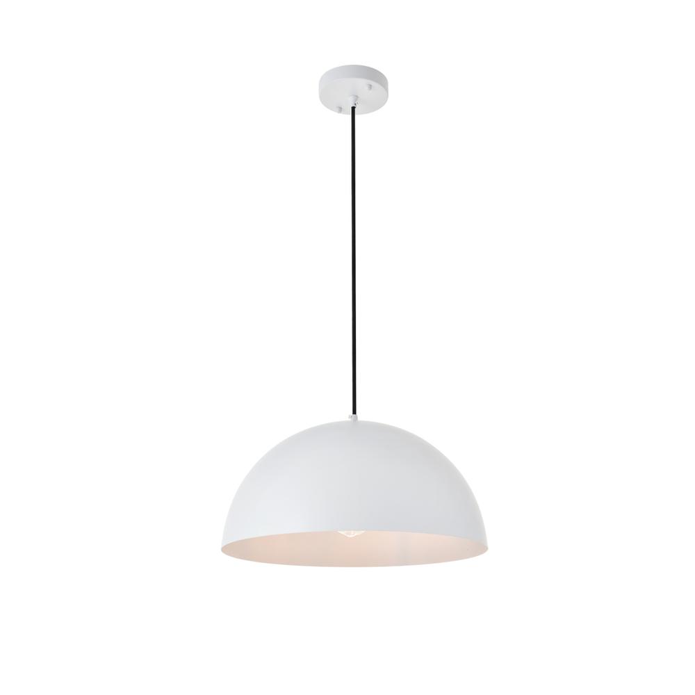 Forte 1 light White Pendant. Picture 3