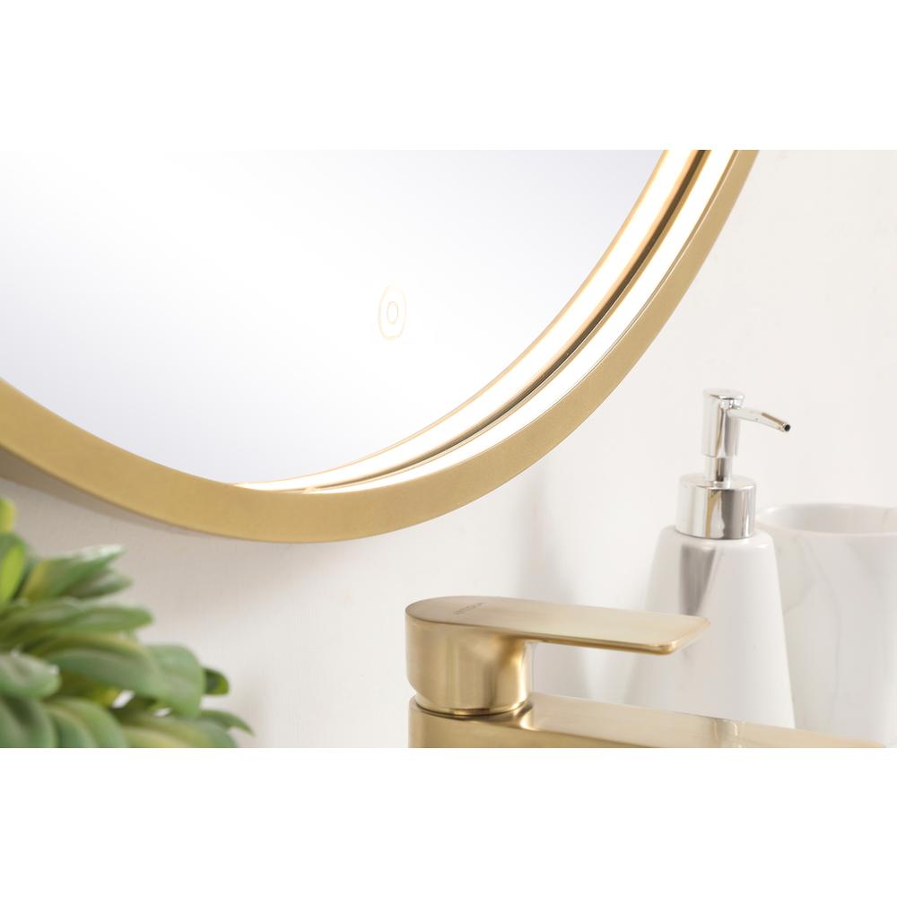 Pier 36 inch LED mirror with adjustable color temperature. Picture 6