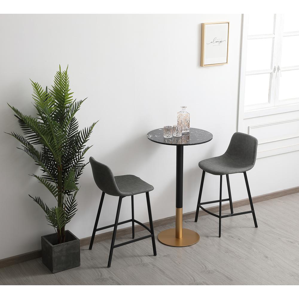23 inch pub table in black. Picture 3
