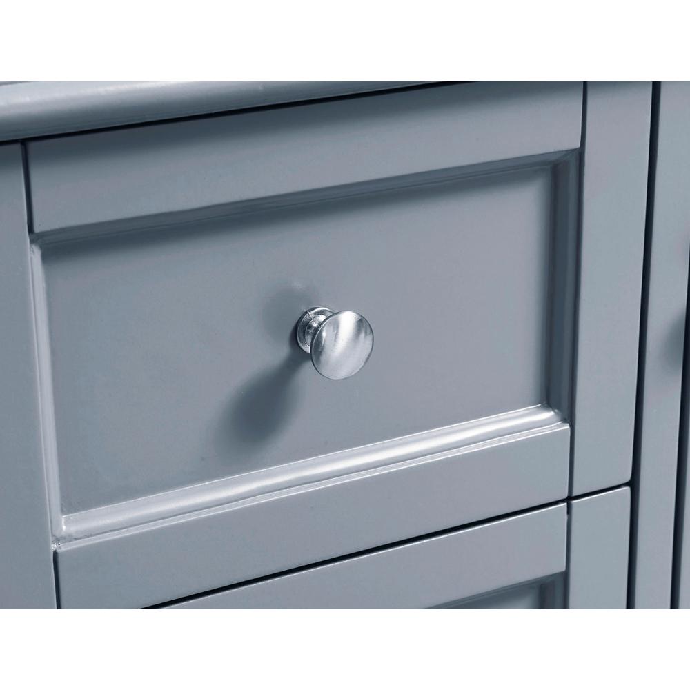 32 In. Single Bathroom Vanity Set In Grey. Picture 6