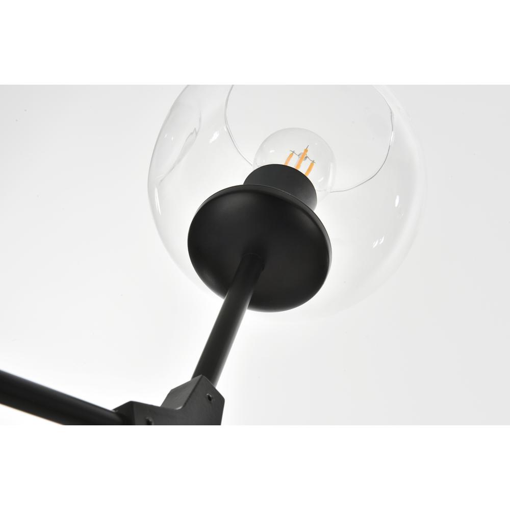 Cavoli 61 inch Chandelier in Black. Picture 5