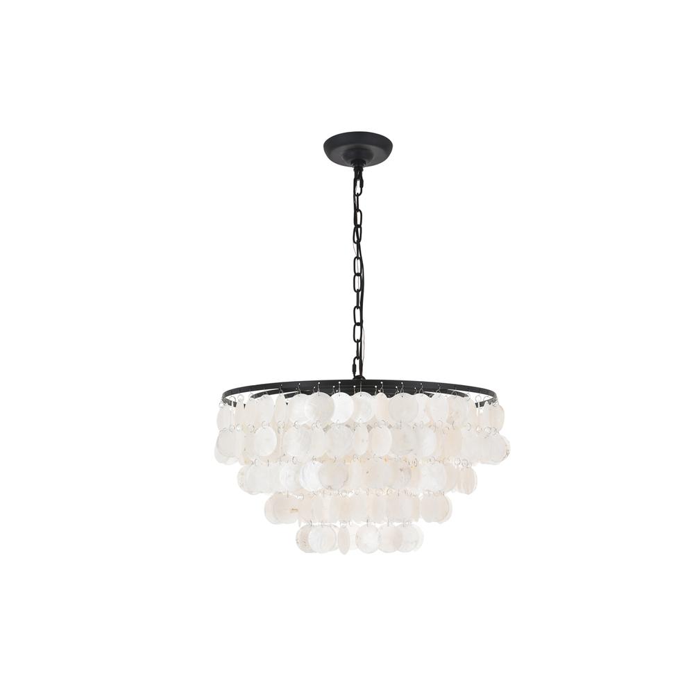 Selene 4 light Black Pendant. Picture 2
