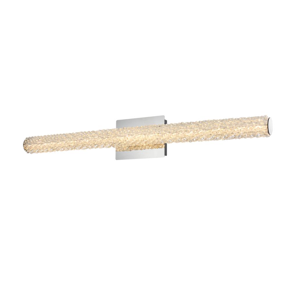 Bowen 36 inch Adjustable LED Wall Sconce in Chrome. Picture 2