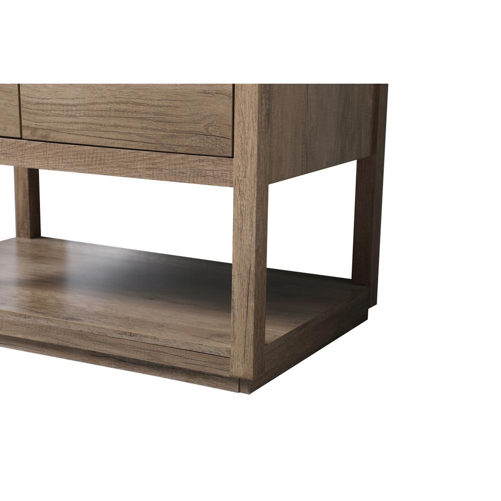 36 Inch SIngle Bathroom Vanity In Natural Oak. Picture 13