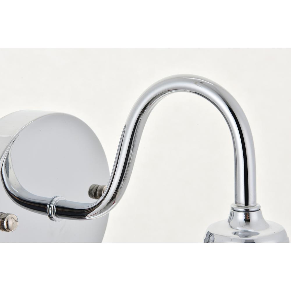 Etude 1 light chrome Wall Sconce. Picture 8